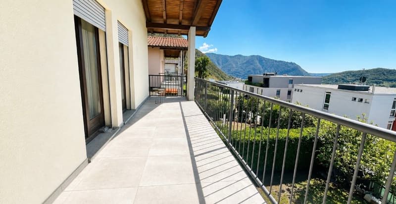 Villetta con giardino privato e piacevole vista aperta (9)