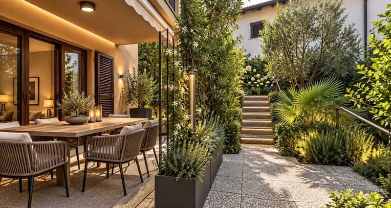 Appartamento con terrazza panoramica piscina e splendida vista lago (11)