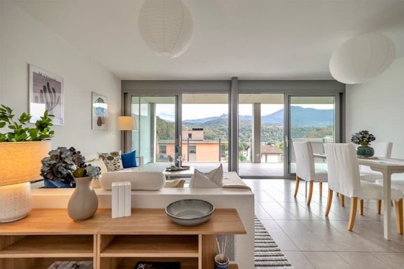 Gravesano - elegante appartamento 2,5 locali con ampia terrazza panoramica (1)