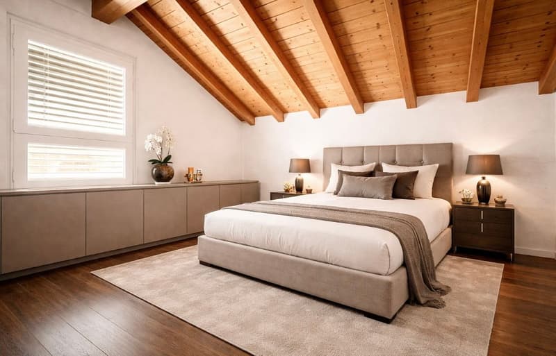 Osogna - villetta in vendita con giardino privato e soffitti a vista (19)