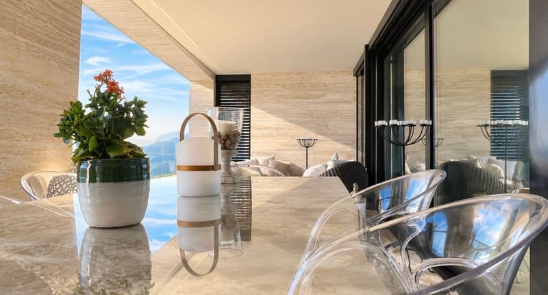 Vernate attico esclusivo con terrazza e giardino vista lago mozzafiato (7)