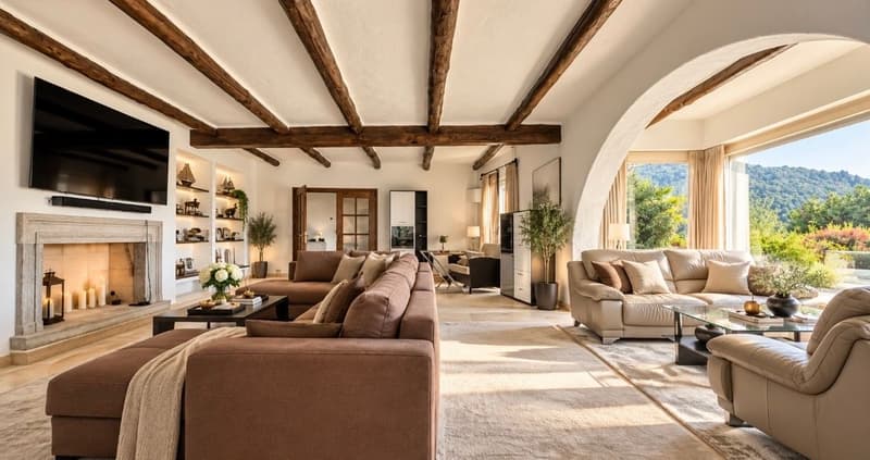 Villa a Pura 7,5 locali con vista lago e piscina interna (3)