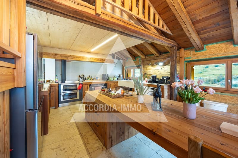 Chalet de caractère rénové avec deux appartements – fort potentiel (14)