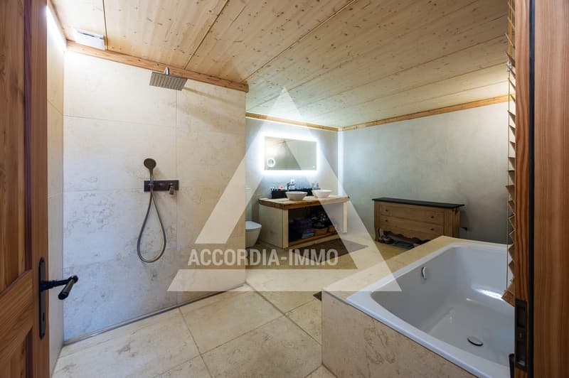 Chalet de caractère rénové avec deux appartements – fort potentiel (12)