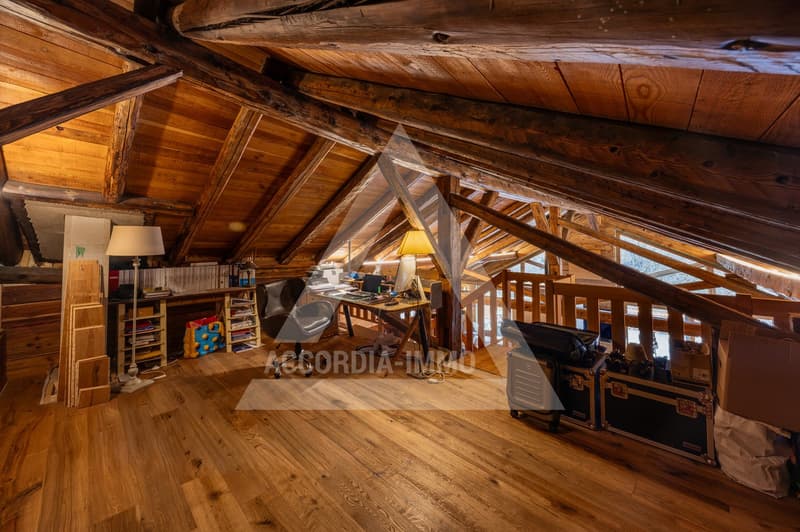 Chalet de caractère rénové avec deux appartements – fort potentiel (8)