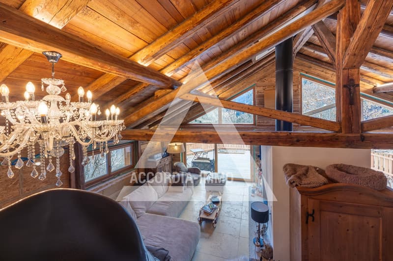 Chalet de caractère rénové avec deux appartements – fort potentiel (10)