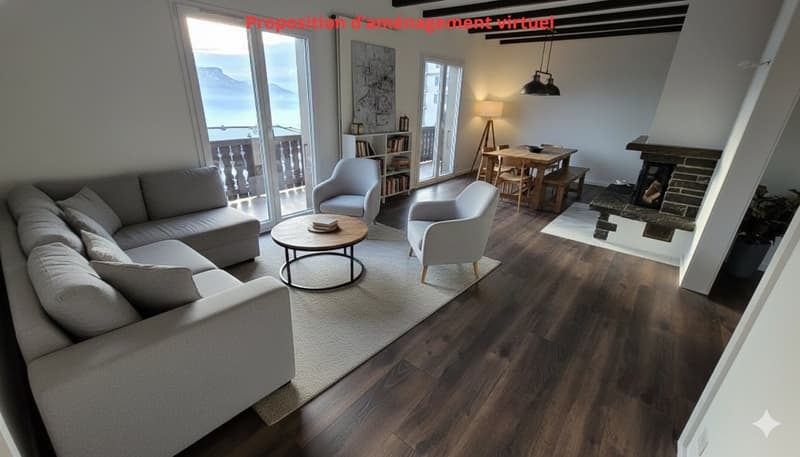 Chalet de luxe avec vue panoramique à Chardonne (3)