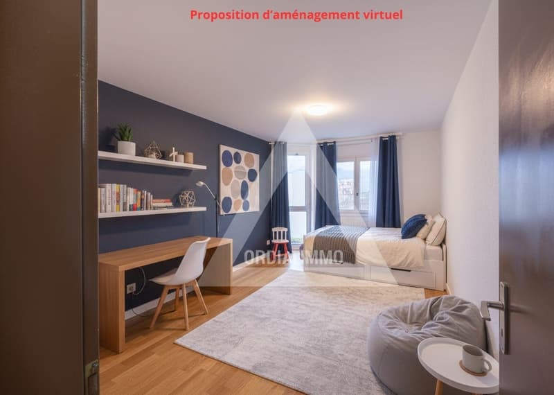 Magnifique Appartement 4.5 Pièces Rénové (97 m²) à Monthey (10)