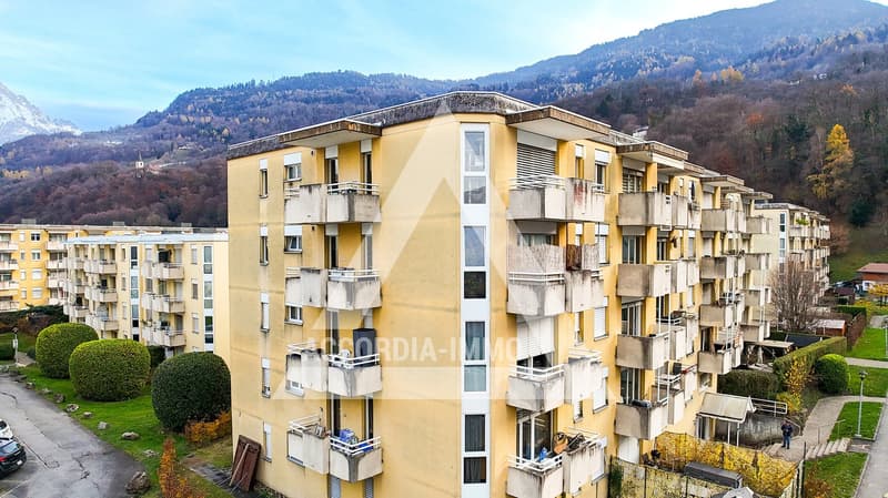 Magnifique Appartement 4.5 Pièces Rénové (97 m²) à Monthey (21)
