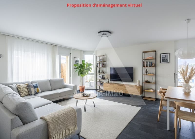 Magnifique Appartement 4.5 Pièces Rénové (97 m²) à Monthey (2)