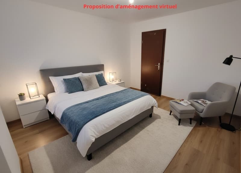 Magnifique Appartement 4.5 Pièces Rénové (97 m²) à Monthey (12)