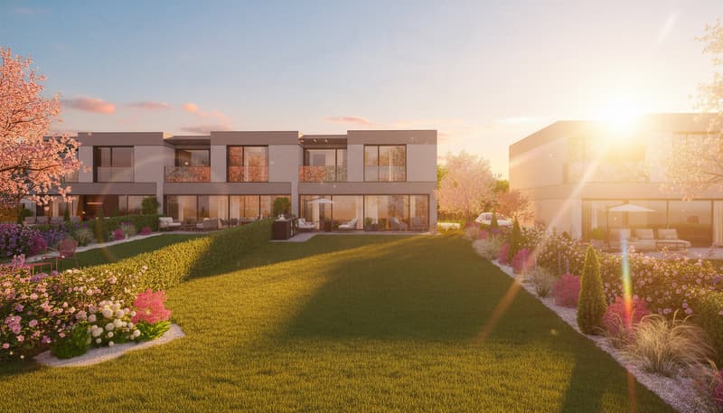 Nouveau projet de 7 villas Minergie au cœur de Coppet (8)