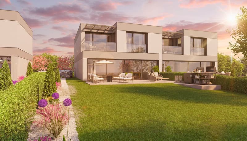 Nouveau projet de 7 villas Minergie au cœur de Coppet (5)