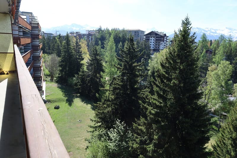 Charmant appartement 2,5 pièces avec vue imprenable à Crans (12)