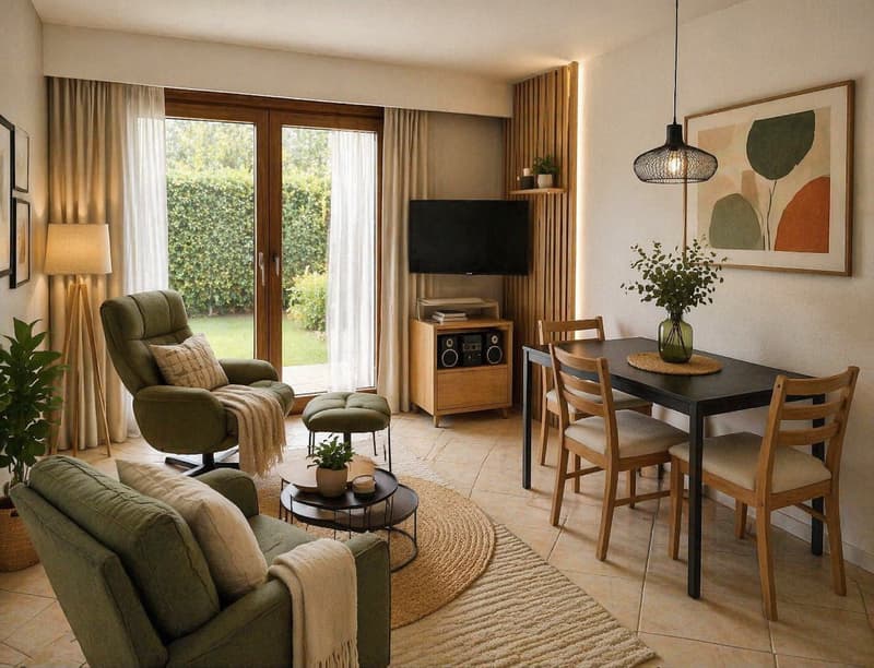 2 studios rénovés à Vercorin | Idéal investissement (11)