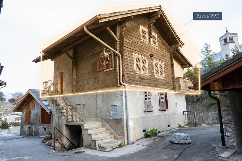 Charmant appartement de 4 pièces dans un bâtiment historique à Noës (2)