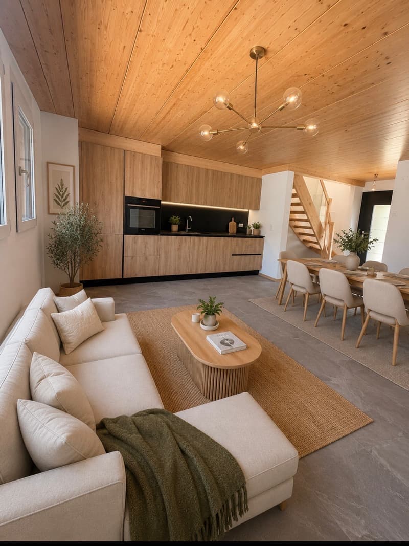 Magnifique appartement 3.5 pièces en duplex dans une grange entièrement rénovée (5)