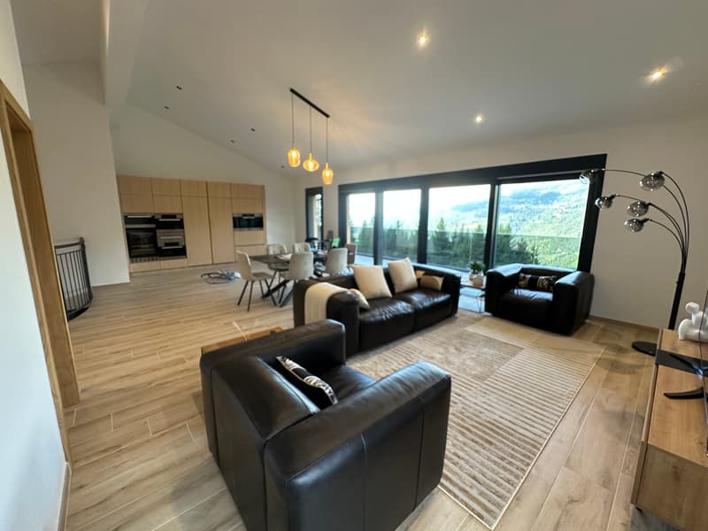 Villa familiale neuve avec vue panoramique – Crans-Montana (8)
