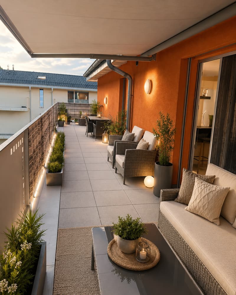 Bel appartement avec mezzanine et grande terrasse exposée plein sud (6)