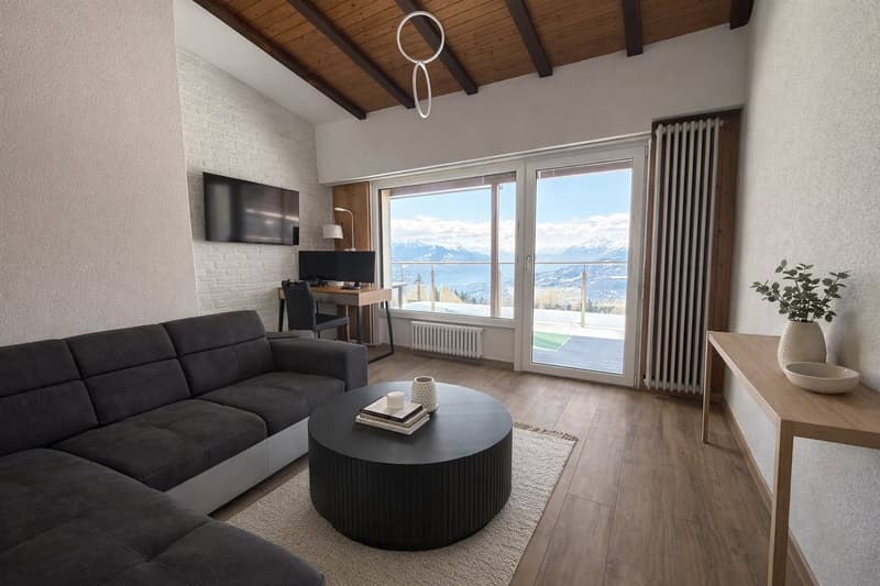 Magnifique appartement 3.5 pièces avec vue panoramique à Lens (2)