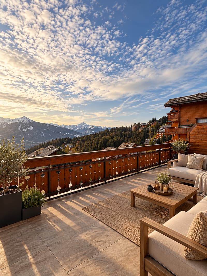 Crans-Montana – 4.5 pièces d’exception avec 48 m² de terrasse plein sud (1)