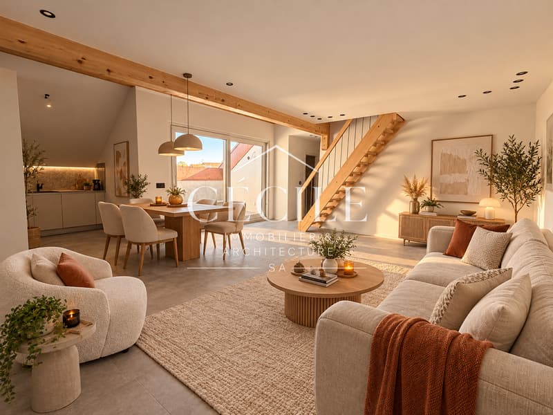 Magnifique appartement en attique de 4.5 pièces (4)