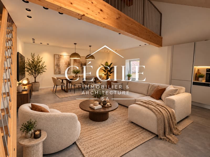 Magnifique appartement en attique de 4.5 pièces (1)