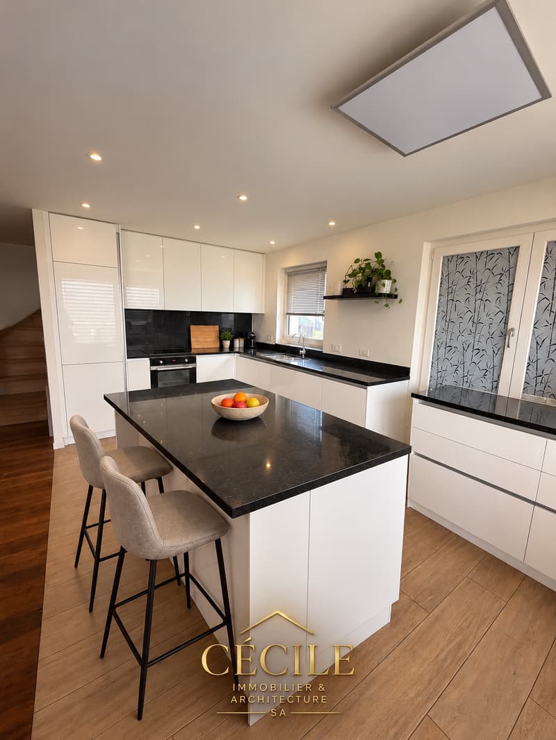 Maison familiale moderne de 5.5  pièces à Villeneuve (VD) – Vue imprenable et cadre paisible (13)