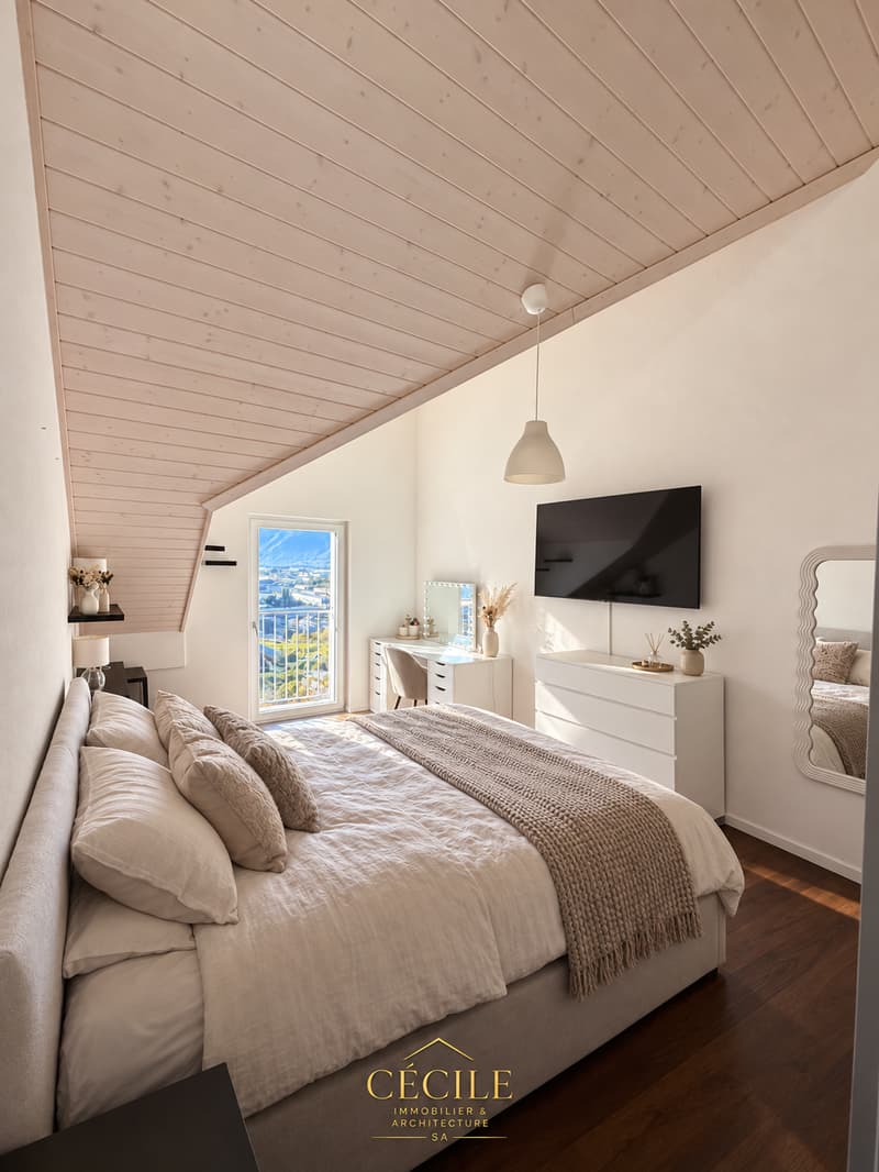 Maison familiale moderne de 5.5  pièces à Villeneuve (VD) – Vue imprenable et cadre paisible (10)