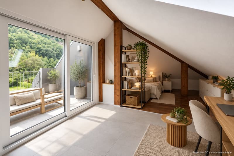 Immeuble de 3 appartements loués – Construction récente à Vernayaz (5)