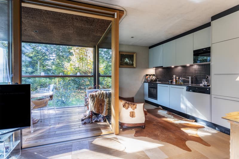 En exclusivité - Superbe 3 pièces au coeur de Corsier (8)