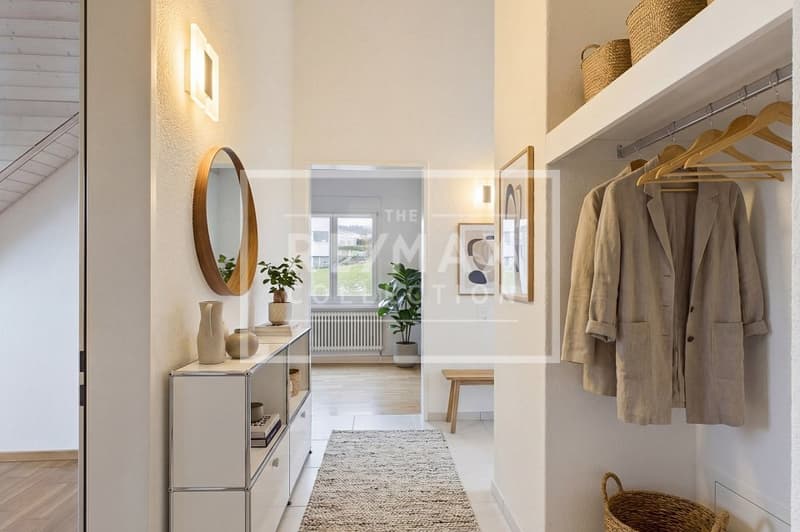 Sonnige Dachwohnung in Bonstetten mit Traum-Aussicht, nahe Zürich (4)