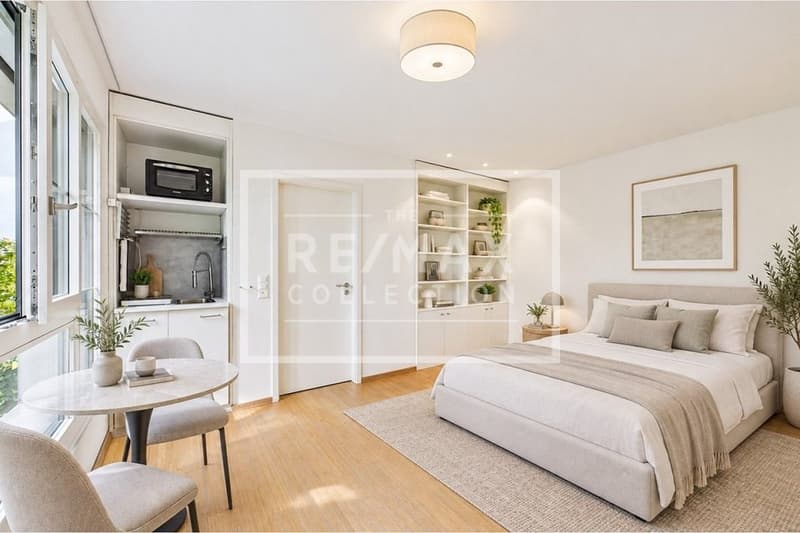 2.5 Zimmer Attikawohnung und zusätzliches Studio am Zürichberg (10)