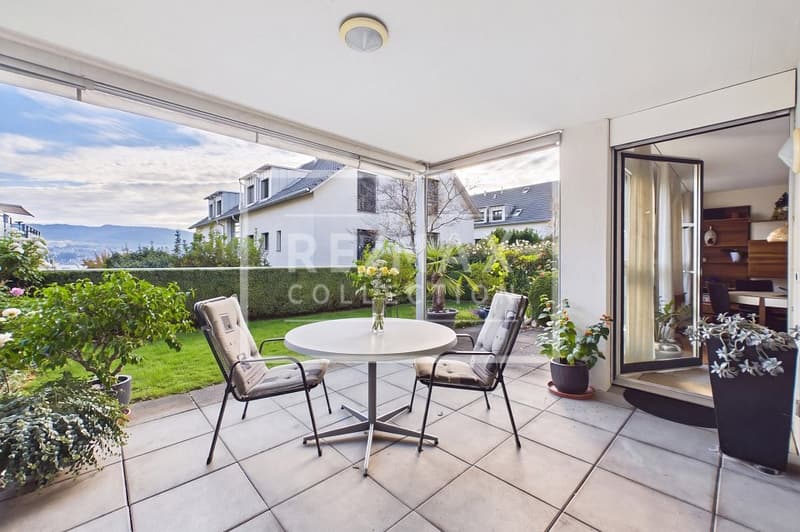 3.5 Zimmer Gartenwohnung mit Weitsicht und beheiztem Disporaum (1)