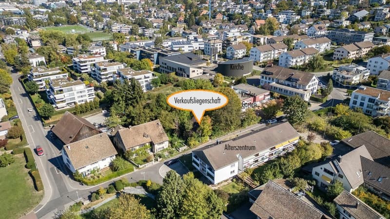 1'059 m² Bauland im historischen Dorfkern von Zollikon - eine seltene Gelegenheit! (2)