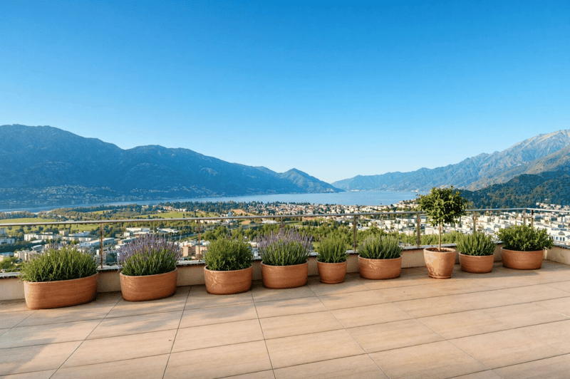 Terrassenwohnung mit spektakulärem Seeblick (2)