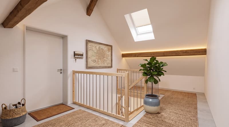 Charmante 4.5-Zimmer-Maisonette-Wohnung in Böckten – Historischer Charme trifft modernen Komfort (4)