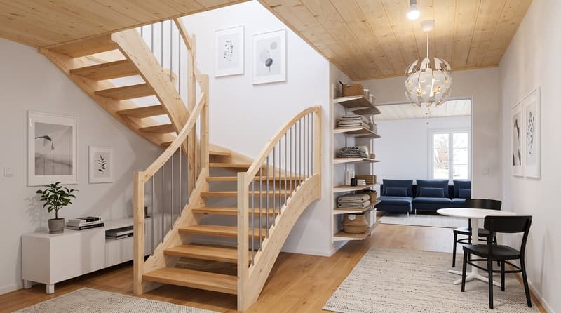 Charmante 4.5-Zimmer-Maisonette-Wohnung in Böckten – Historischer Charme trifft modernen Komfort (7)