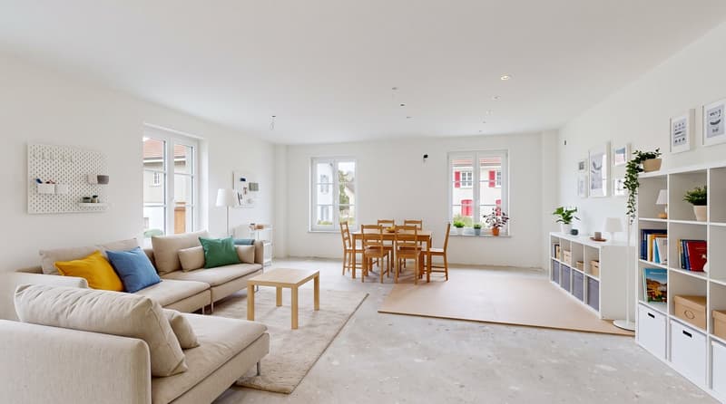 Charmante 4.5-Zimmer-Wohnung in Böckten – historisches Gebäude, frisch renoviert (4)