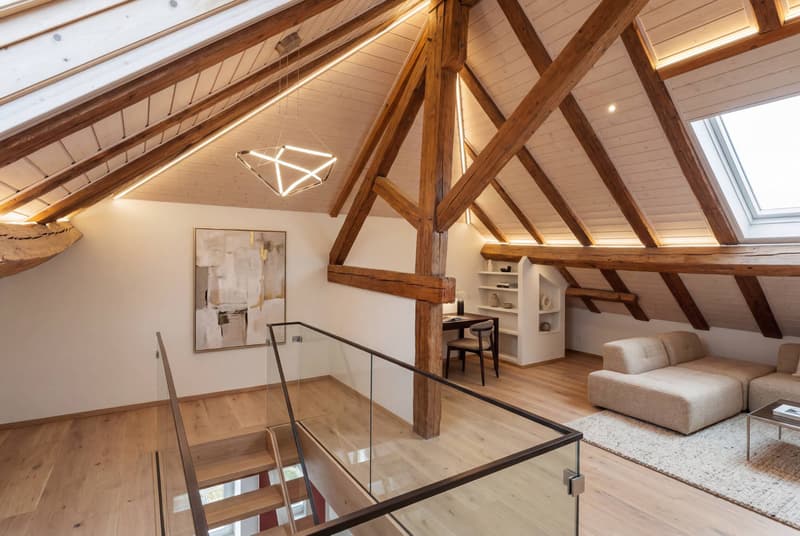 Combles  Potentiel après rénovation
