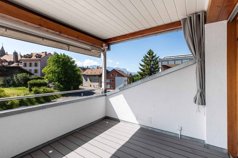 Balcon couvert