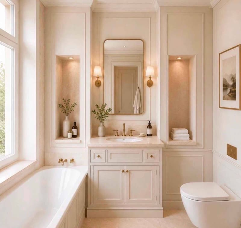 Salle de bain après rénovation