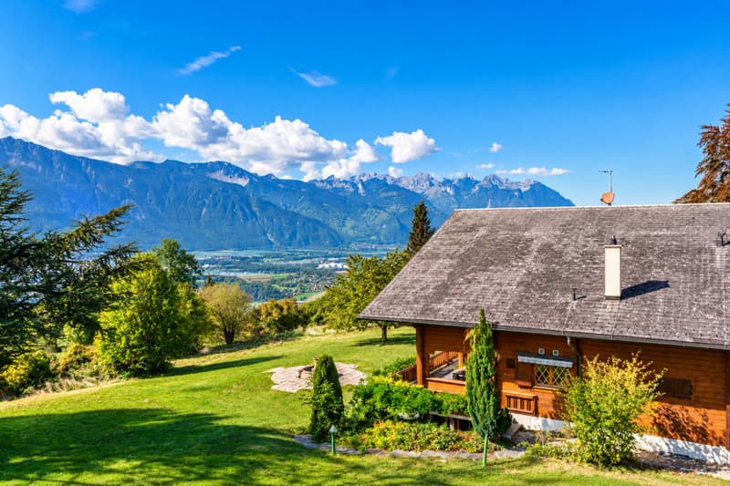 Un chalet d'exception face aux Dents du Midi (2)