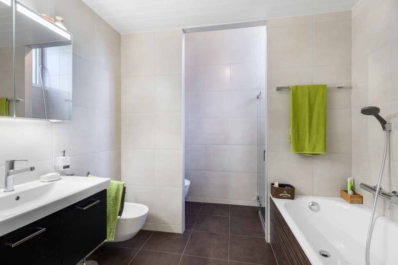 Salle d'eau en suite avec WC