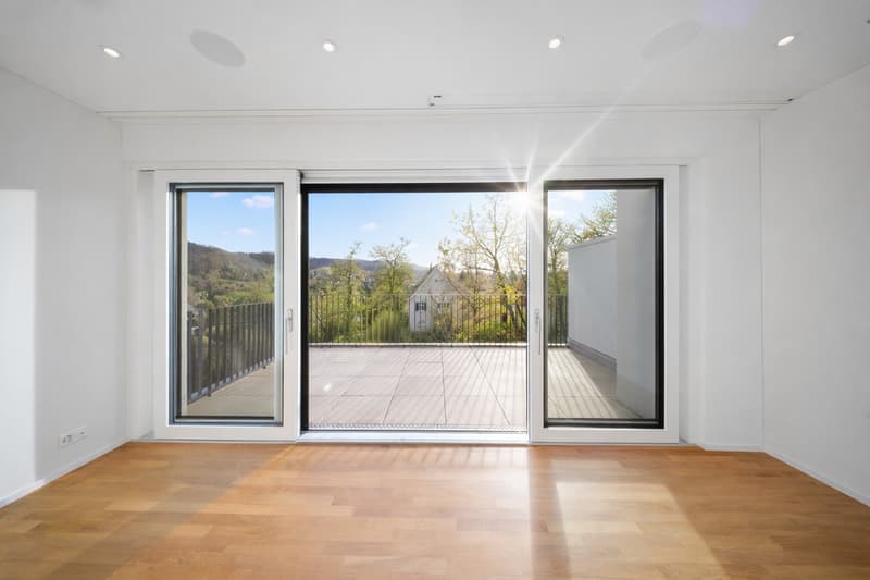 Exklusives Terrassenhaus mit Pool, Lift & Einliegerwohnung in Riehen (6)
