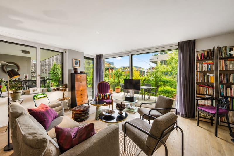 3.5 Zimmer-Wohnung mit zwei Aussenplätzen & viel Wohnqualität (3)