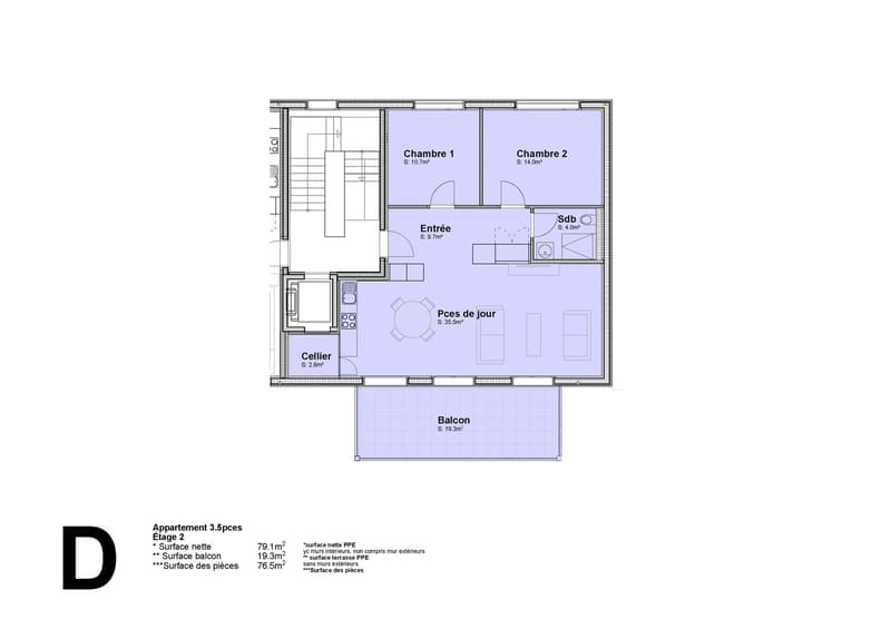 Appartement 3,5 pièces dans nouvelle construction à Saint-Imier (3)