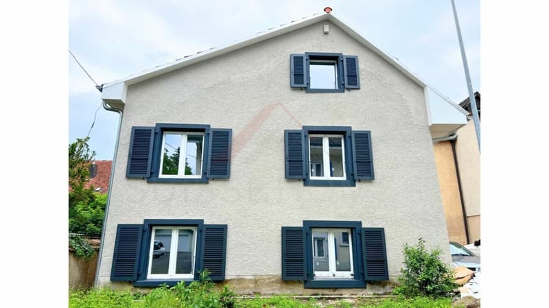 Maison multifamiliale avec 3 appartements rénovés et beau potentiel locatif à Courrendlin (6)