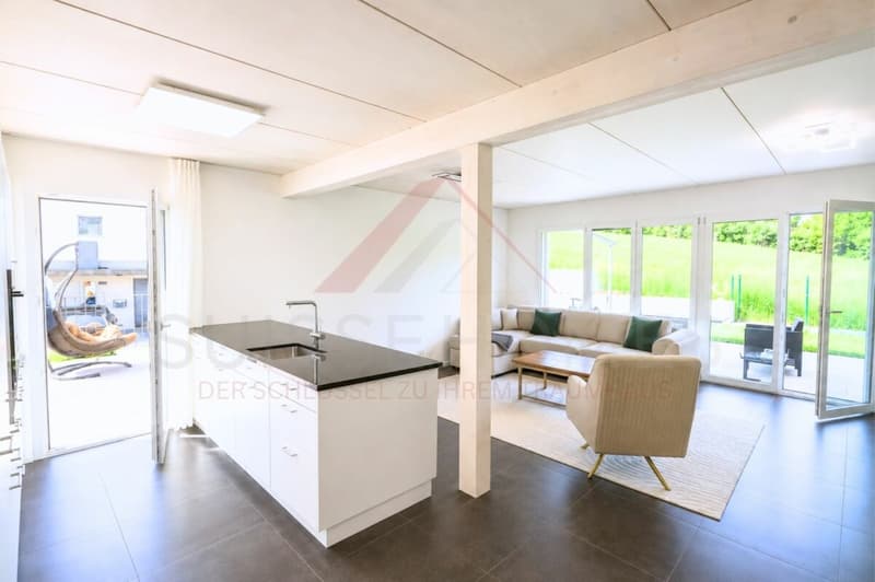 Neuwertiges 5.5-Zimmer-Reihenhaus mit Pool und grosszügigem Grundstück (7)