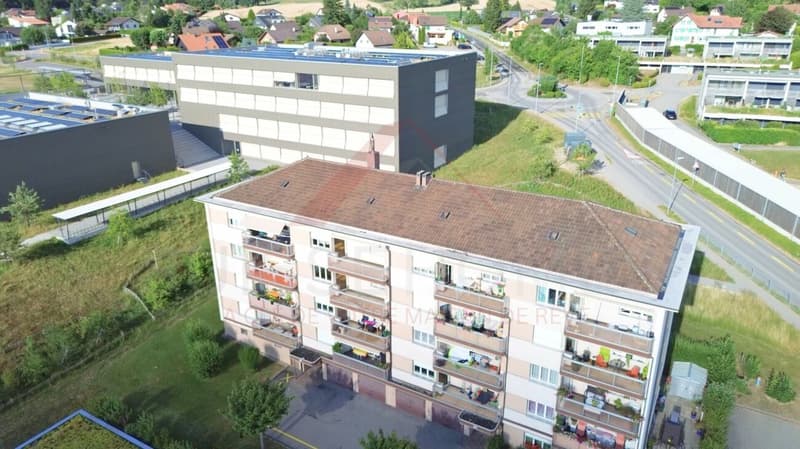 Marly - Appartement 3.5 pièces rénové avec balcon ensoleillé et vue verdoyante (1)